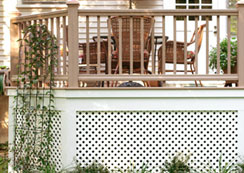 Veranda Plastic Lattice